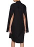 Back View - Click To Enlarge - JW ANDERSON - Tuxedo Belted Cotton Shirt Dress