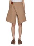 Main View - Click To Enlarge - JW ANDERSON - Twisted Cotton Workwear Shorts