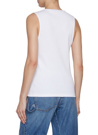 Back View - Click To Enlarge - JW ANDERSON - Anchor Embroidery Cotton Vest