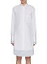 Main View - Click To Enlarge - JW ANDERSON - Double Cotton Shirt Dress