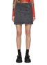 Main View - Click To Enlarge - JW ANDERSON - Twisted Denim Mini Skirt