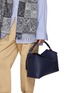 Front View - Click To Enlarge - LOEWE - Large Puzzle Edge Leather Bag