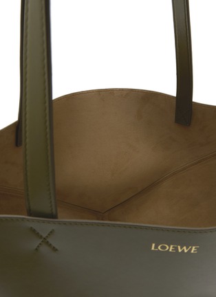 Detail View - Click To Enlarge - LOEWE - Large Puzzle Fold Leather Tote Bag