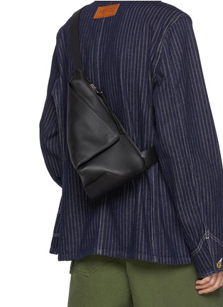 Figure View - Click To Enlarge - LOEWE - Anton Leather Sling Bag