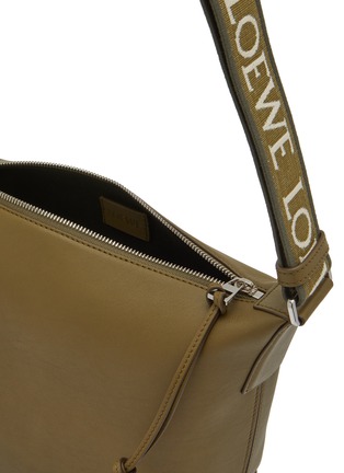 Detail View - Click To Enlarge - LOEWE - Cubi Leather Crossbody Bag