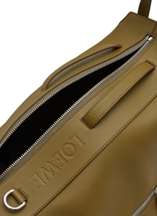 Detail View - Click To Enlarge - LOEWE - Convertible Leather Backpack