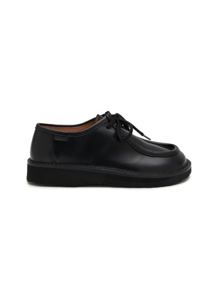 Main View - Click To Enlarge - LOEWE - Faro Lace Up Leather Derbies