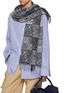 Figure View - Click To Enlarge - LOEWE - Anagram Wool Cashmere Scarf