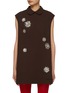 Main View - Click To Enlarge - MIU MIU - Cap Sleeve Wool Dress