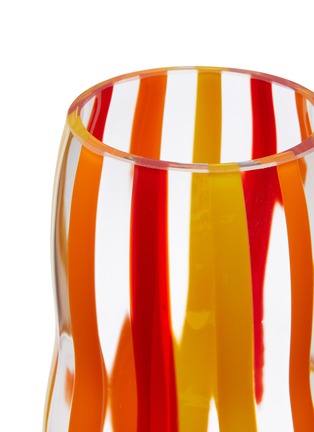 Detail View - Click To Enlarge - LSA - Folk Vase — Orange/Red/Yellow