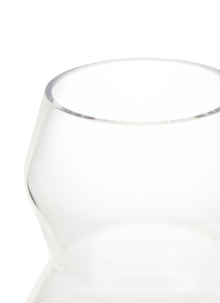 Detail View - Click To Enlarge - LSA - Sculpt Vase — Clear