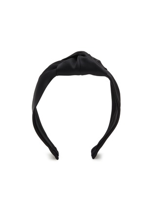 Main View - Click To Enlarge - JENNIFER OUELLETTE - Satin Center Turban Headband