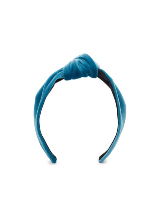 Main View - Click To Enlarge - JENNIFER OUELLETTE - Velvet Blair Turban Headband