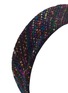 Detail View - Click To Enlarge - JENNIFER OUELLETTE - Bias Cut Silk Tweed Wide Headband