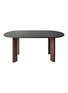 Main View - Click To Enlarge - EASTERN EDITION - Oval Stone Dining Table