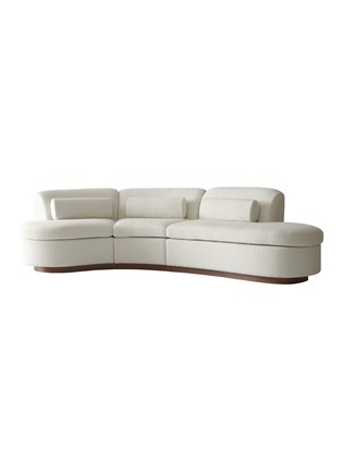 Main View - Click To Enlarge - EASTERN EDITION - Curved Sofa