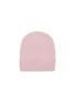 Figure View - Click To Enlarge - JOSHUA’S - Outline Smile Wool Cashmere Fold Beanie