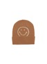 Main View - Click To Enlarge - JOSHUA’S - Outline Smile Wool Cashmere Fold Beanie