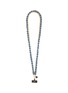 Main View - Click To Enlarge - VENNA - Denim On Chain Phone Strap