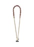 Main View - Click To Enlarge - VENNA - Pearl Knit On Chain Phone Strap