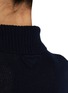  - PRADA - Polo Collar Turtleneck Cashmere Knit Top