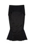 Main View - Click To Enlarge - PRADA - Open Front Fishtail Wool Midi Skirt