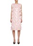 Main View - Click To Enlarge - PRADA - Bow Embellished Shift Dress