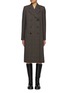 Main View - Click To Enlarge - PRADA - Double Breasted Wool Coat