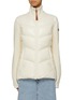 Main View - Click To Enlarge - MONCLER - Zip Up Hybrid Cardigan