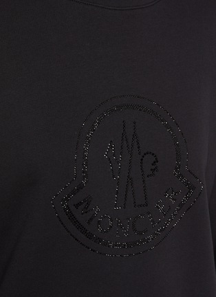  - MONCLER - Diamante Logo Front Sweatshirt