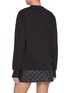 Back View - Click To Enlarge - MONCLER - Diamante Logo Front Sweatshirt