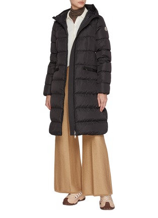 Moncler long coat womens on sale