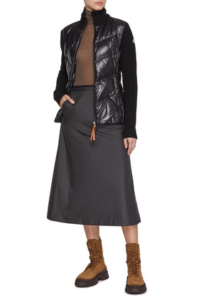 Figure View - Click To Enlarge - MONCLER - A-Line Midi Skirt