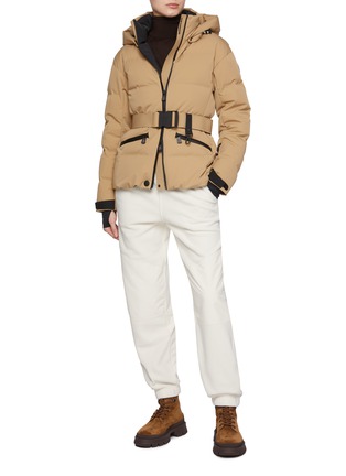 Figure View - Click To Enlarge - MONCLER - Tolima Belted Puffer Jacket