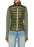 Main View - Click To Enlarge - MONCLER - Zip Up Button Turtleneck Jacket