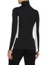 Back View - Click To Enlarge - MONCLER - Half Zip Turtleneck Stretchy Sweatshirt