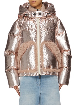 Main View - Click To Enlarge - MONCLER - Hooded Trevelin Short Down Jacket