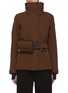 Main View - Click To Enlarge - MONCLER - Hooded Belted Hainets Jacket