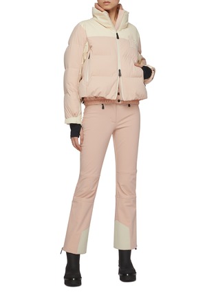 Figure View - Click To Enlarge - MONCLER - Zip Up Puffer Stennes Bomber Jacket