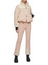 Figure View - Click To Enlarge - MONCLER - Zip Up Puffer Stennes Bomber Jacket