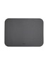  - GIOBAGNARA - Vanny Leather Placemat — Graphite