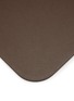 Detail View - Click To Enlarge - GIOBAGNARA - Vanny Leather Placemat — Brown