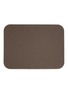 Main View - Click To Enlarge - GIOBAGNARA - Vanny Leather Placemat — Brown