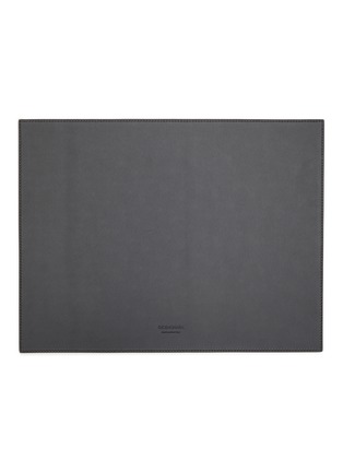  - GIOBAGNARA - Maurice Leather Placemat — Stone