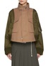 Main View - Click To Enlarge - SACAI - Two-Toned Wool Nylon Jacket