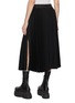 Back View - Click To Enlarge - SACAI - Technical Jersey Midi Skirt