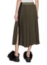 Back View - Click To Enlarge - SACAI - Technical Jersey Midi Skirt