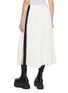 Back View - Click To Enlarge - SACAI - Technical Jersey Midi Skirt