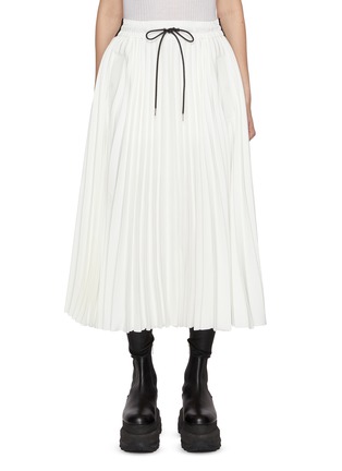 Main View - Click To Enlarge - SACAI - Technical Jersey Midi Skirt