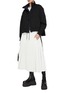 Figure View - Click To Enlarge - SACAI - Technical Jersey Midi Skirt